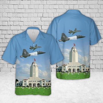 US Air Force Hawaiian Shirt, US Air Force T-38 Talon Aircraft From 560th Flying Training Squadron In Randolph AFB, Texas Hawaiian Shirt
