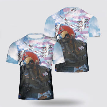US Air Force T Shirt, US Air Force Thunderbirds 3D T Shirt, US Air Force Shirt