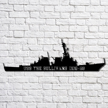 US Navy Metal Sign, Uss Ute Atf76 Navy Ship Metal Art, Navy Veteran Metal Sign