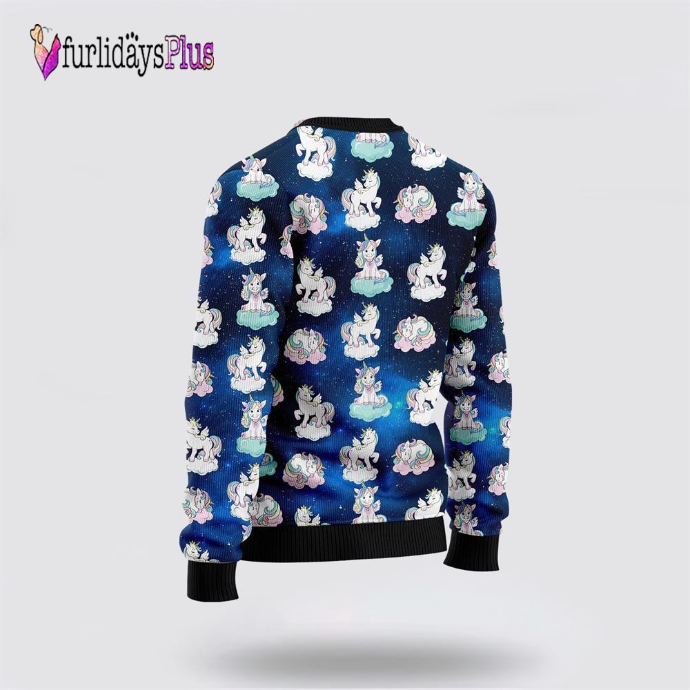 Unicorn Galaxy Cool Ugly Christmas Sweater, Best Gift For Christmas