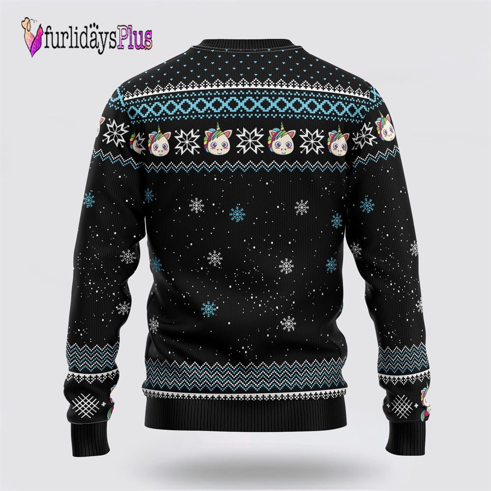 Unicorn Pew Pew Ugly Christmas Sweater, Best Gift For Christmas