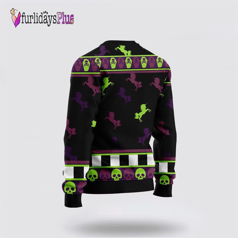 Unicorn Pumpkin Ugly Christmas Sweater, Best Gift For Christmas