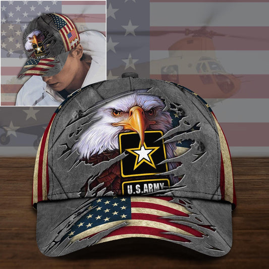 Us Army Baseball Cap, US Army Military Cap, Veteran Cap, Custom Your Cap