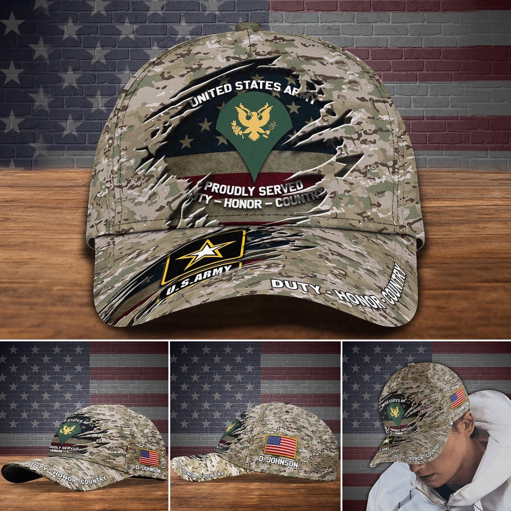 Us Army Baseball Cap, US Army US Military Hat Cap, Veteran Cap, Custom Cap, Gifts For Him