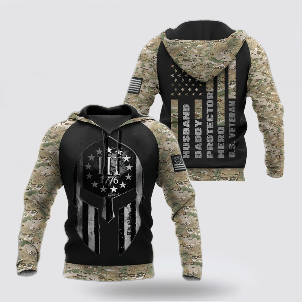 Us Army Hoodie, Spartan Soldier Us Army 3D All Over Printed Shirt Hoodie
