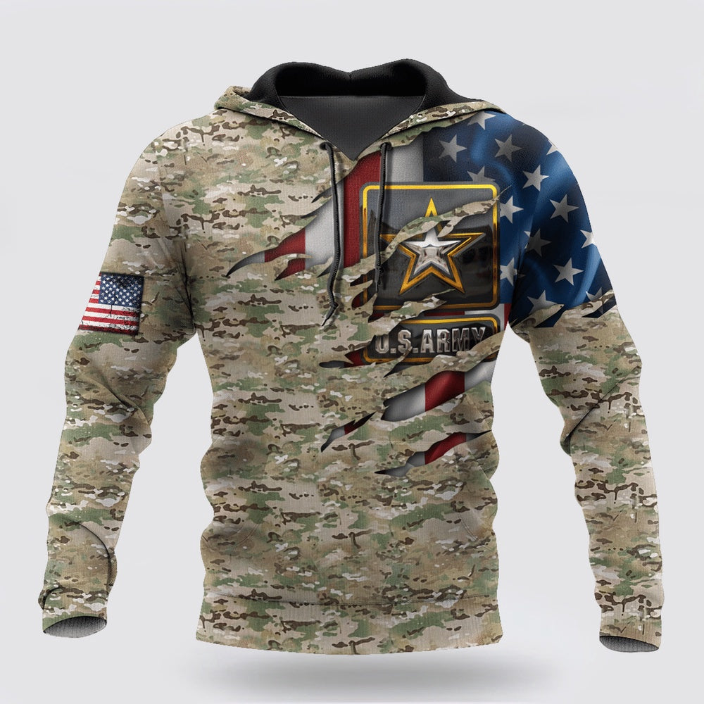 Us Army Hoodie, US Army Veteran Hoodie Shirt