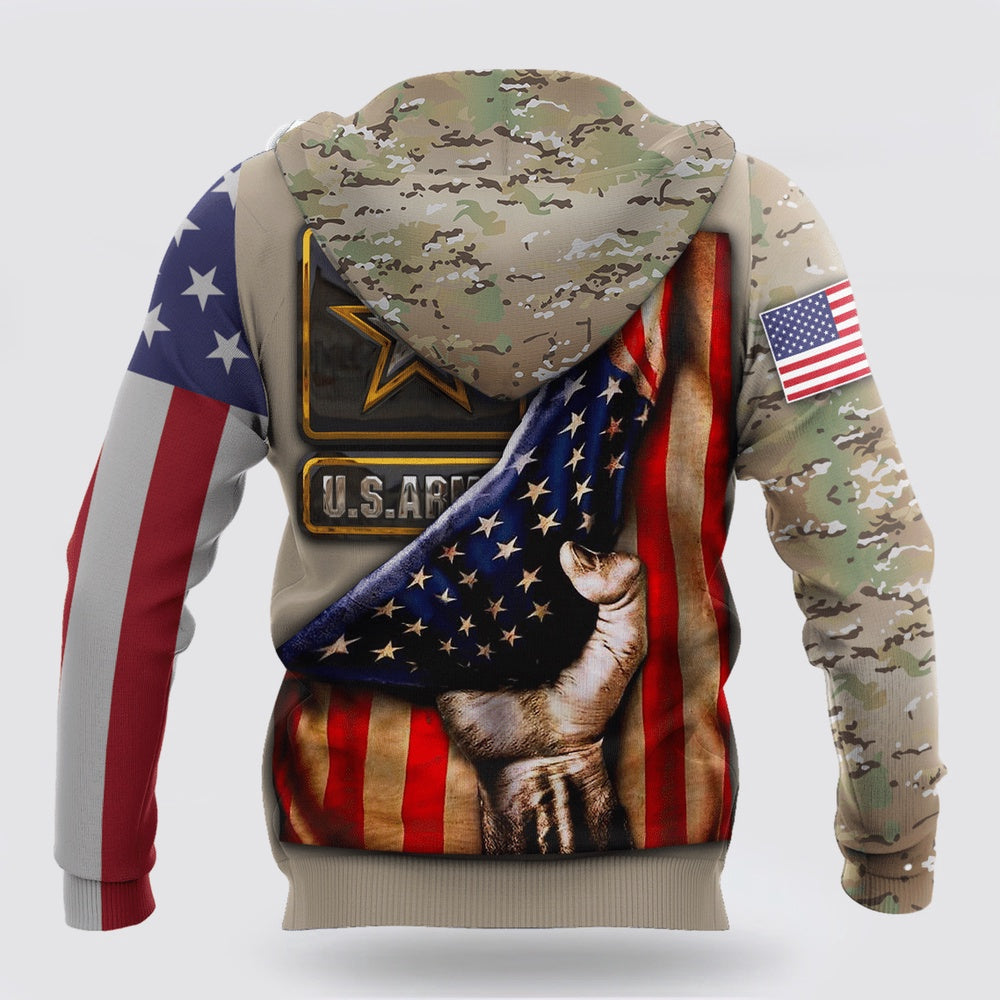 Us Army Hoodie, Us Army 3D Hoodie