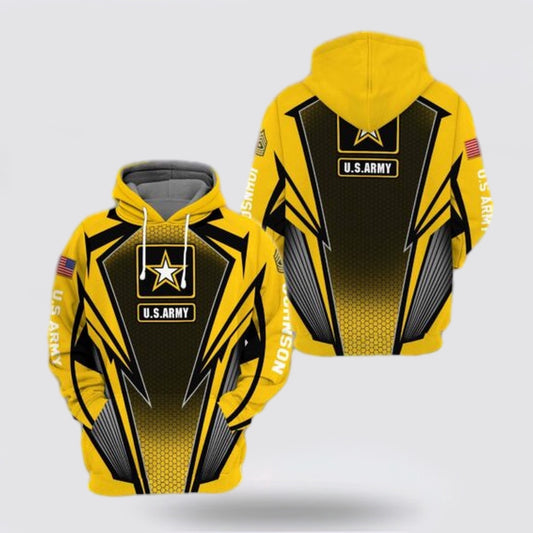 Us Army Hoodie, Us Army Gift For Military Veteran 3D Sport Style Perfect Hoodie And Jogger