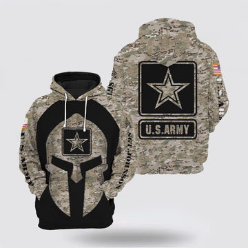 Us Army Hoodie, Us Army Personalized Name Us Army Veteran Hoodie