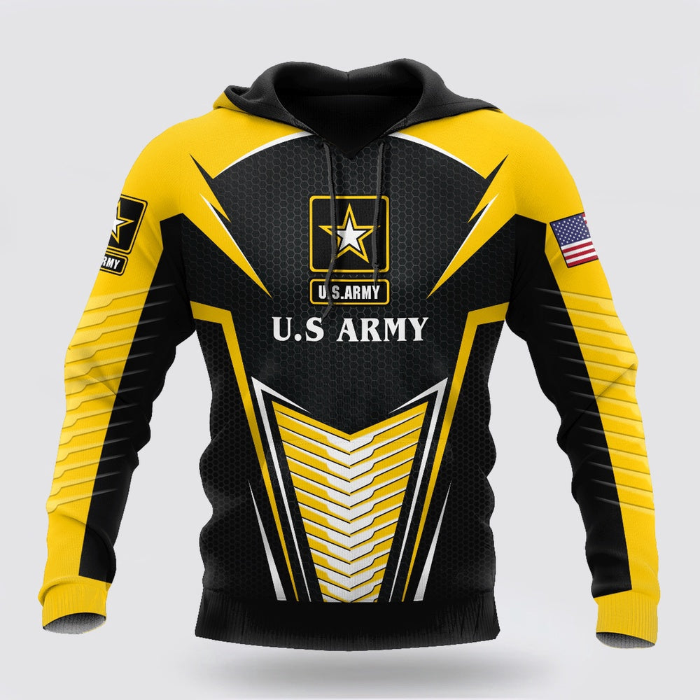 Us Army Hoodie, Us Army Skull 3D All Over Print Hoodies