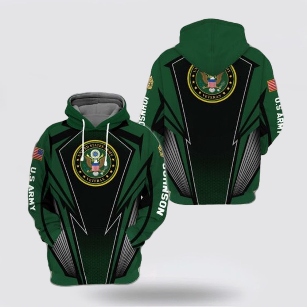 Us Army Hoodie, Us Army Veteran Gift For Military Veteran 3D Sport Style Perfect Hoodie And Jogger