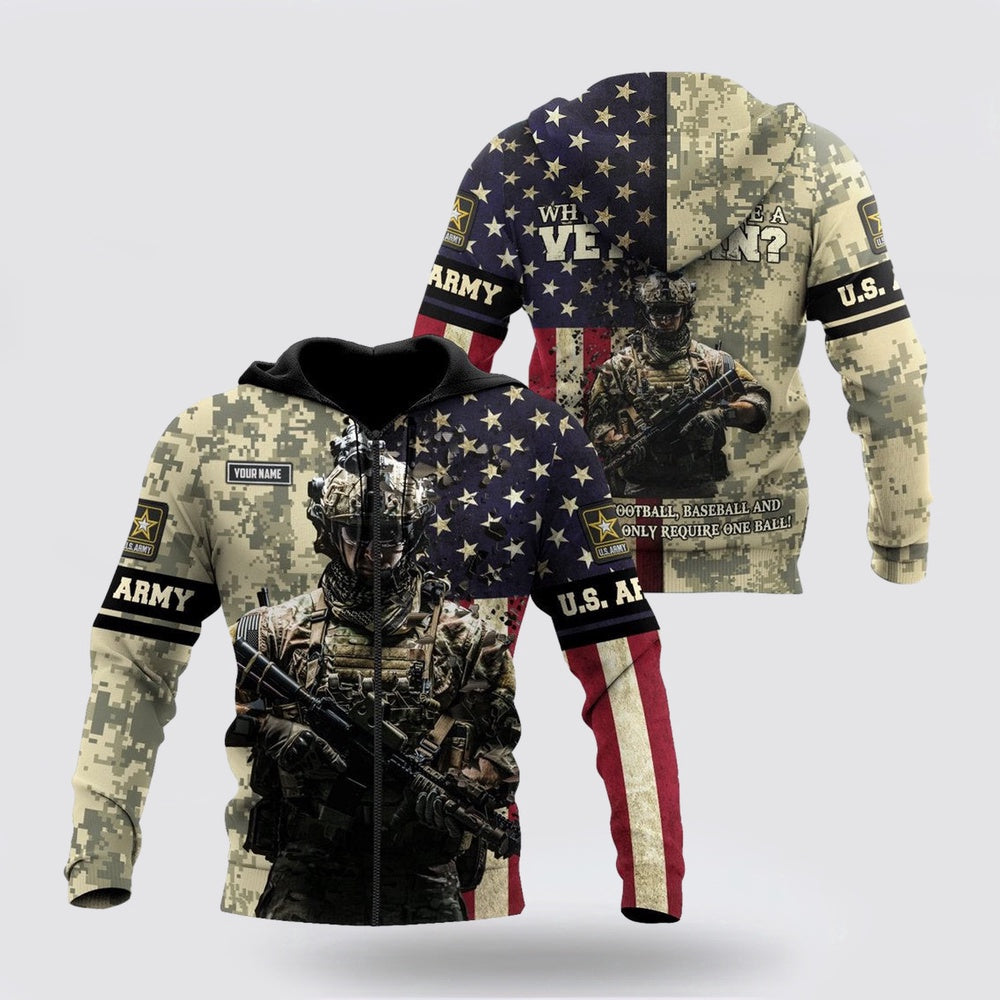 Us Army Hoodie, Us Army Veterans 3D Hoodie For Men And Women