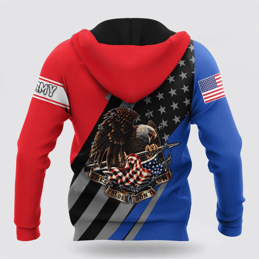 Us Army Hoodie, Us Army Veterans 3D Hoodie For Mens And Women
