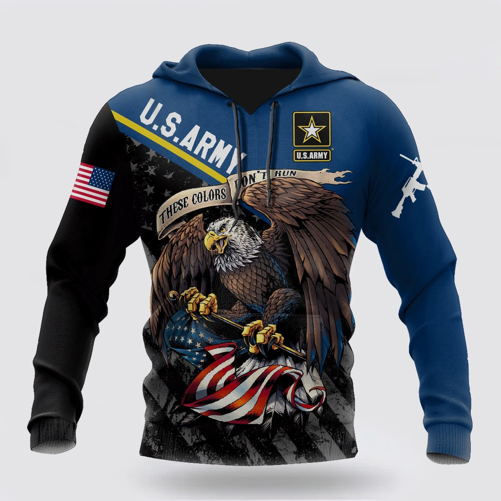 Us Army Hoodie, Us Veteran Army 3D All Over Printed Shirts For Men And Women Hoodie