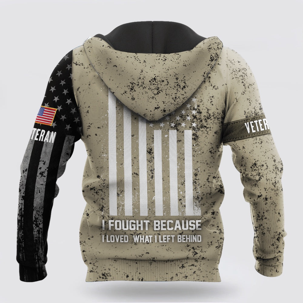 Us Army Hoodie, Veteran Us Army Eagle In My Heart 3D Hoodie For Men And Women Hoodie
