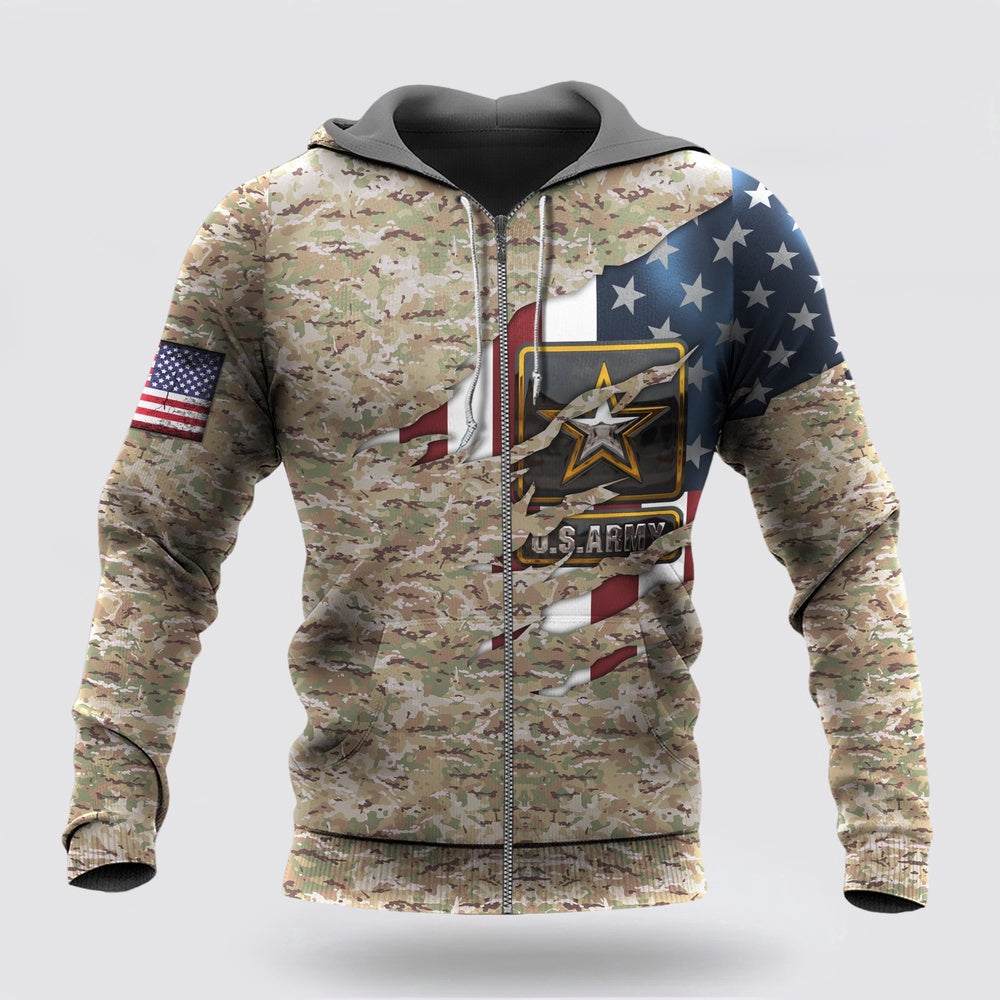 Us Army Hoodie, Veteran Us Army So Cool So Bright Hoodie