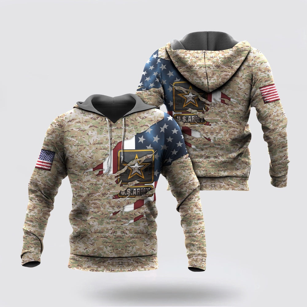 Us Army Hoodie, Veteran Us Army So Cool So Bright Hoodie