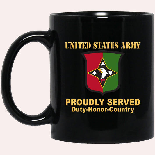 Us Army Mug, Veterans Mug, US Army 101st Airborne Division Black Mug, –  Furlidays Plus