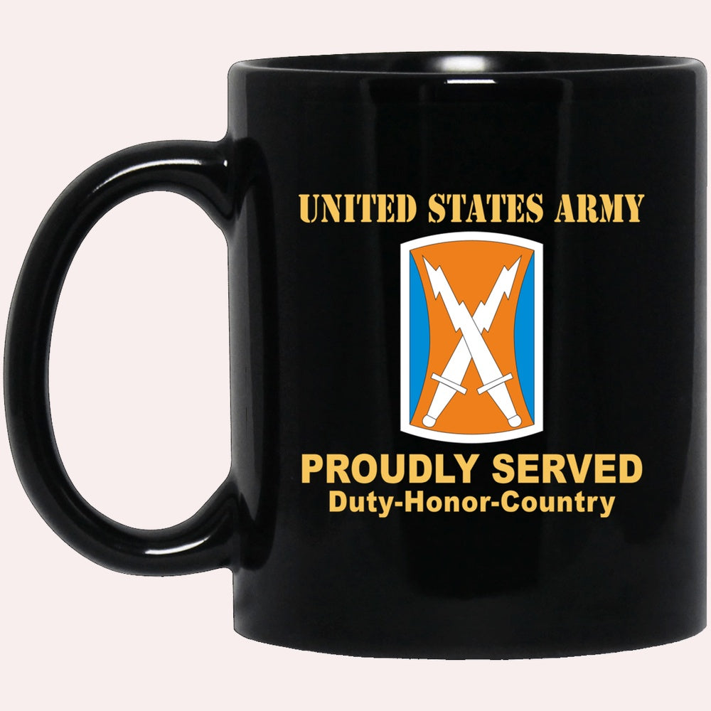 Us Army Mug, Veterans Mug, US Army 106TH SIGNAL BRIGADE Black Mug, Us Army Coffee Mug, Military Coffee Mugs
