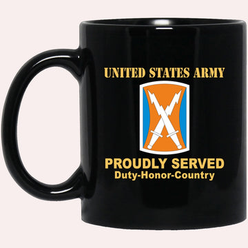 Us Army Mug, Veterans Mug, US Army 106TH SIGNAL BRIGADE Black Mug, Us Army Coffee Mug, Military Coffee Mugs