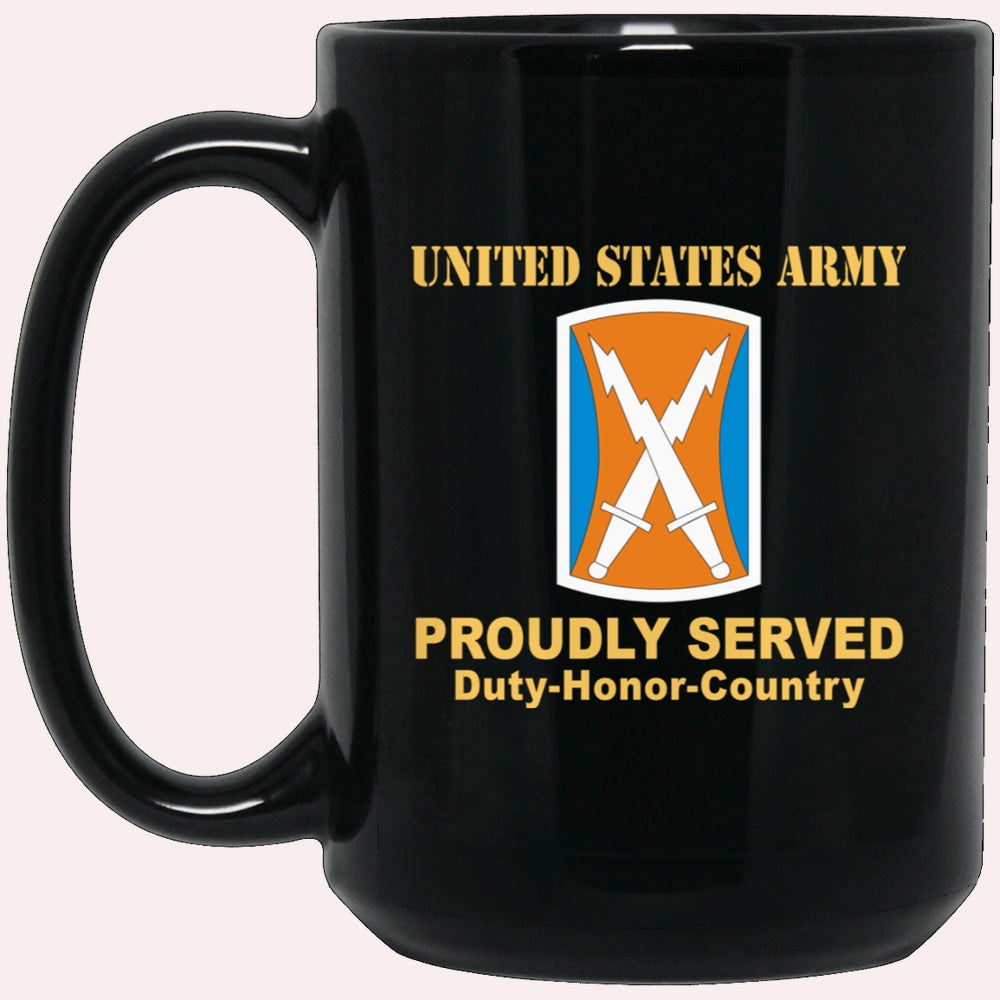 Us Army Mug, Veterans Mug, US Army 106TH SIGNAL BRIGADE Black Mug, Us Army Coffee Mug, Military Coffee Mugs