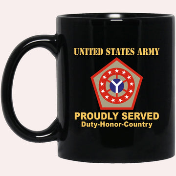 Us Army Mug, Veterans Mug, US Army 108 SUSTAINMENT BRIGADE  Black Mug, Us Army Coffee Mug, Military Coffee Mugs