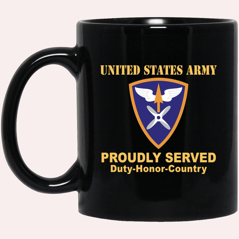 Us Army Mug, Veterans Mug, US Army 110TH AVIATION BRIGADE Black Mug, Us Army Coffee Mug, Military Coffee Mugs