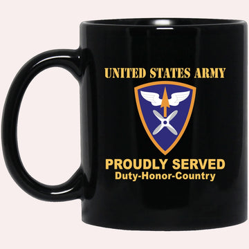 Us Army Mug, Veterans Mug, US Army 110TH AVIATION BRIGADE Black Mug, Us Army Coffee Mug, Military Coffee Mugs