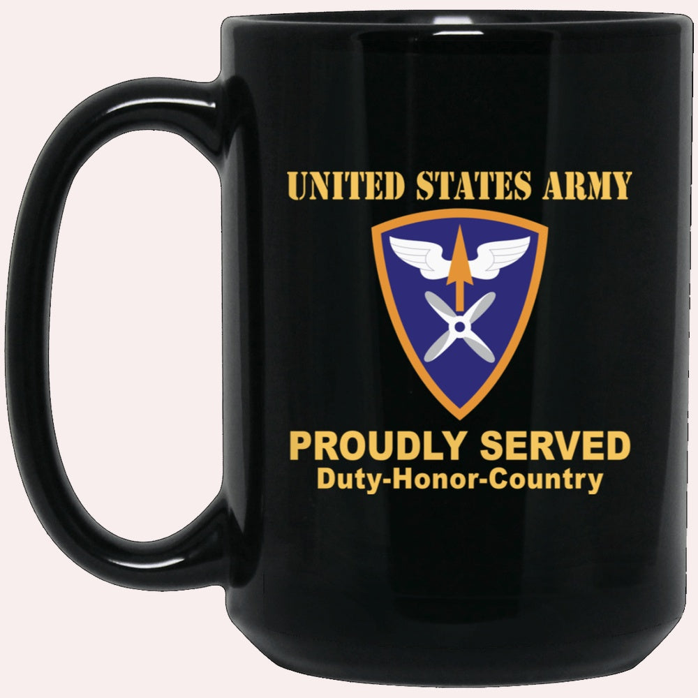 Us Army Mug, Veterans Mug, US Army 110TH AVIATION BRIGADE Black Mug, Us Army Coffee Mug, Military Coffee Mugs