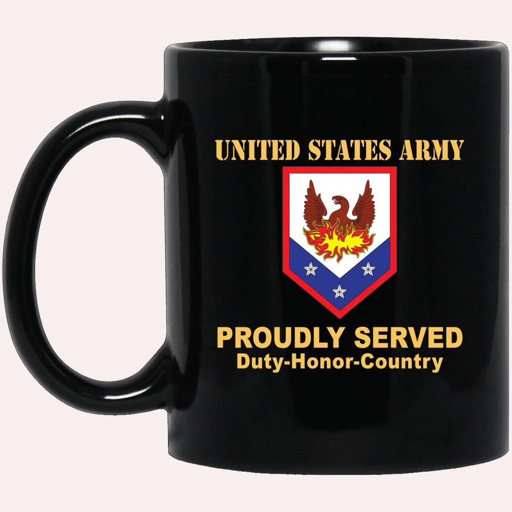 Us Army Mug, Veterans Mug, US Army 110 MANEUVER ENHANCEMENT BRIGADE Black Mug, Us Army Coffee Mug, Military Coffee Mugs
