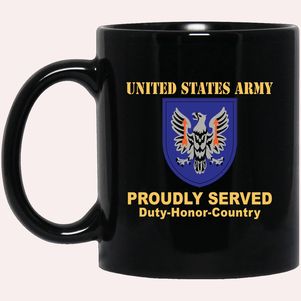 Us Army Mug, Veterans Mug, US Army 11TH AVIATION COMMAND Black Mug, Us Army Coffee Mug, Military Coffee Mugs