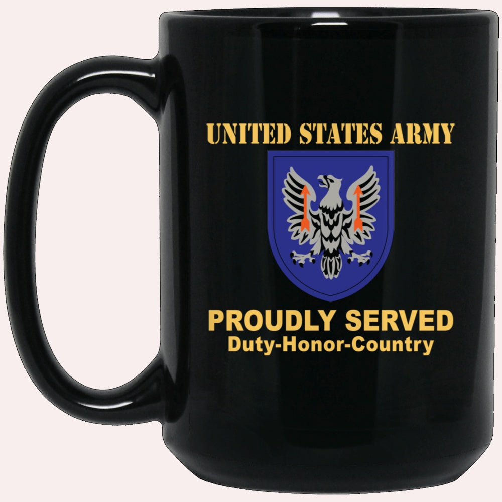 Us Army Mug, Veterans Mug, US Army 11TH AVIATION COMMAND Black Mug, Us Army Coffee Mug, Military Coffee Mugs