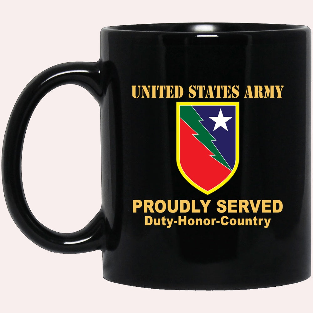 Us Army Mug, Veterans Mug, US Army 136TH MANEUVER ENHANCEMENT BRIGADE Black Mug, Us Army Coffee Mug, Military Coffee Mugs