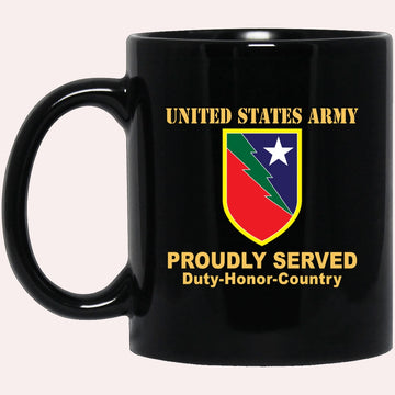 Us Army Mug, Veterans Mug, US Army 136TH MANEUVER ENHANCEMENT BRIGADE Black Mug, Us Army Coffee Mug, Military Coffee Mugs