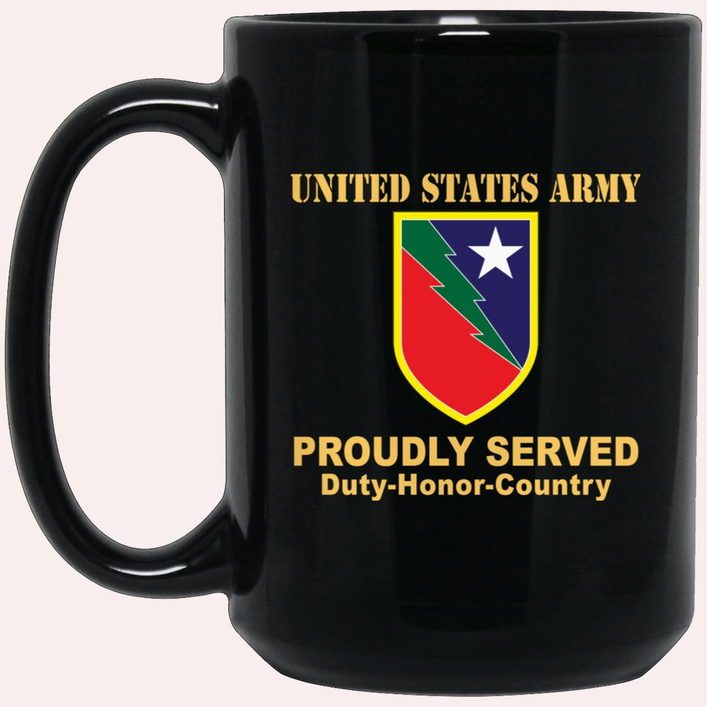 Us Army Mug, Veterans Mug, US Army 136TH MANEUVER ENHANCEMENT BRIGADE Black Mug, Us Army Coffee Mug, Military Coffee Mugs