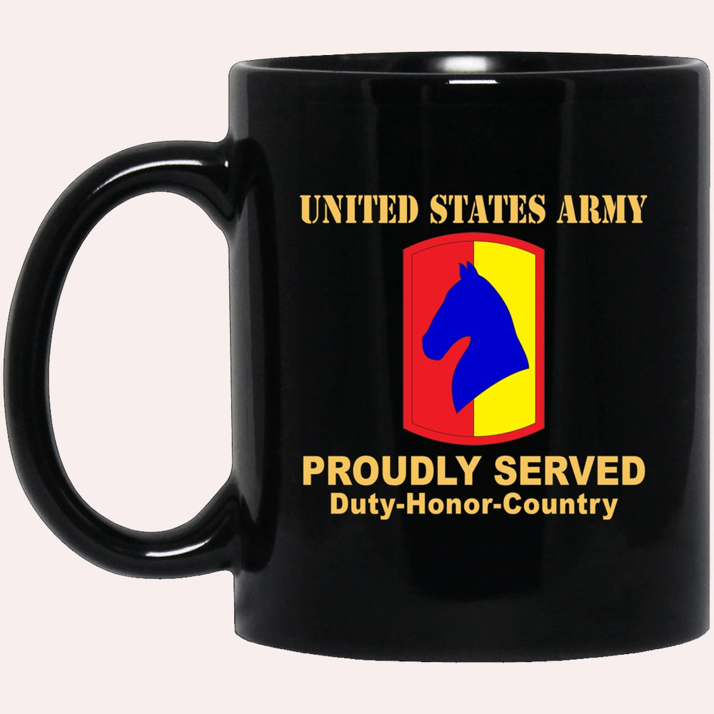 Us Army Mug, Veterans Mug, US Army 138TH FIRES BRIGADE Black Mug, Us Army Coffee Mug, Military Coffee Mugs