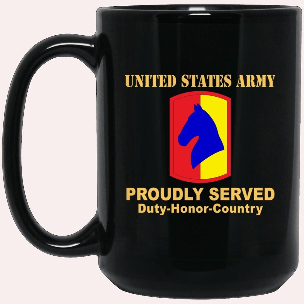 Us Army Mug, Veterans Mug, US Army 138TH FIRES BRIGADE Black Mug, Us Army Coffee Mug, Military Coffee Mugs