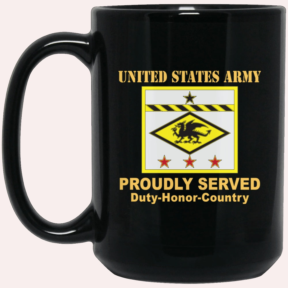 Us Army Mug, Veterans Mug, US Army 13TH FINANCIAL MANAGEMENT SUPPORT CENTER Black Mug, Us Army Coffee Mug, Military Coffee Mugs