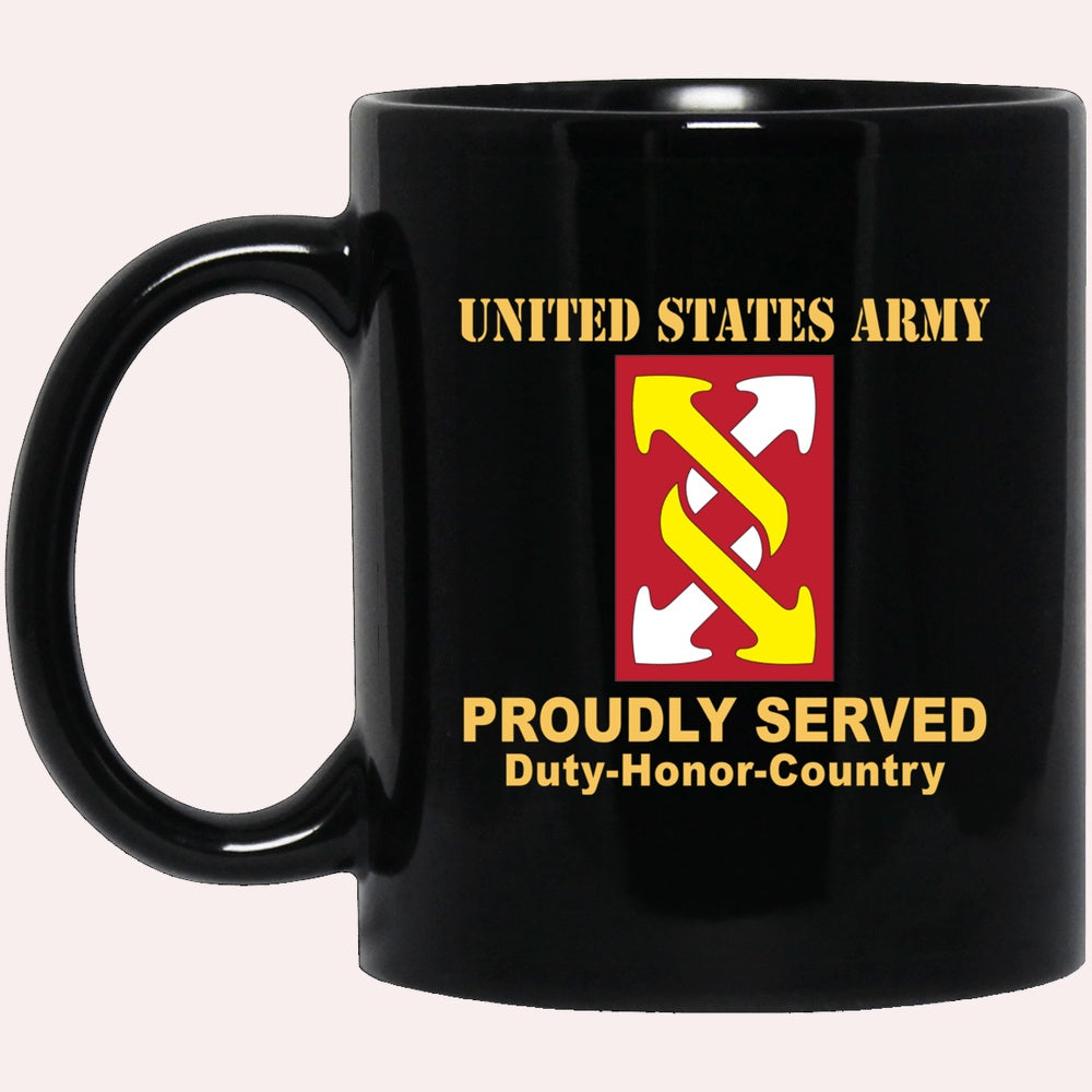Us Army Mug, Veterans Mug, US Army 143RD SUSTAINMENT BRIGADE Black Mug, Us Army Coffee Mug, Military Coffee Mugs