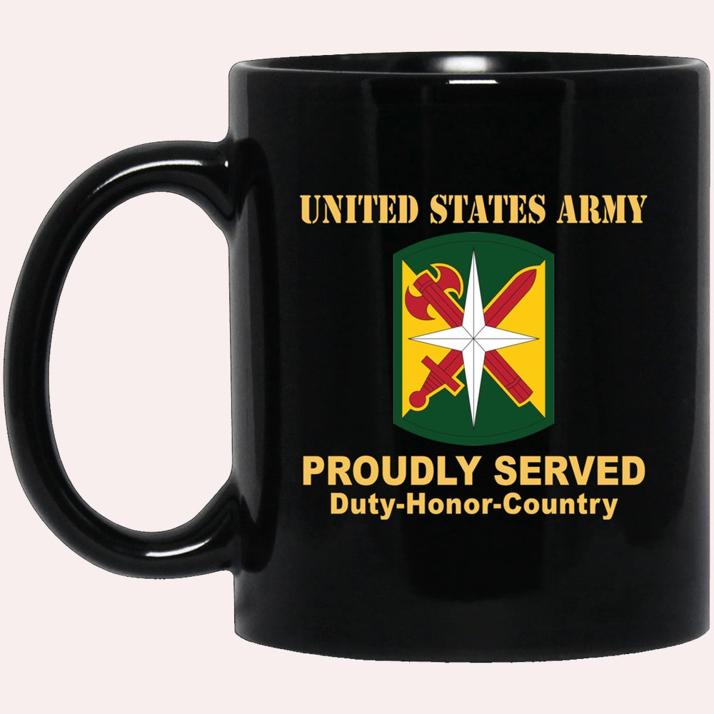 Us Army Mug, Veterans Mug, US Army 14TH MILITARY POLICE BRIGADE Black Mug, Us Army Coffee Mug, Military Coffee Mugs