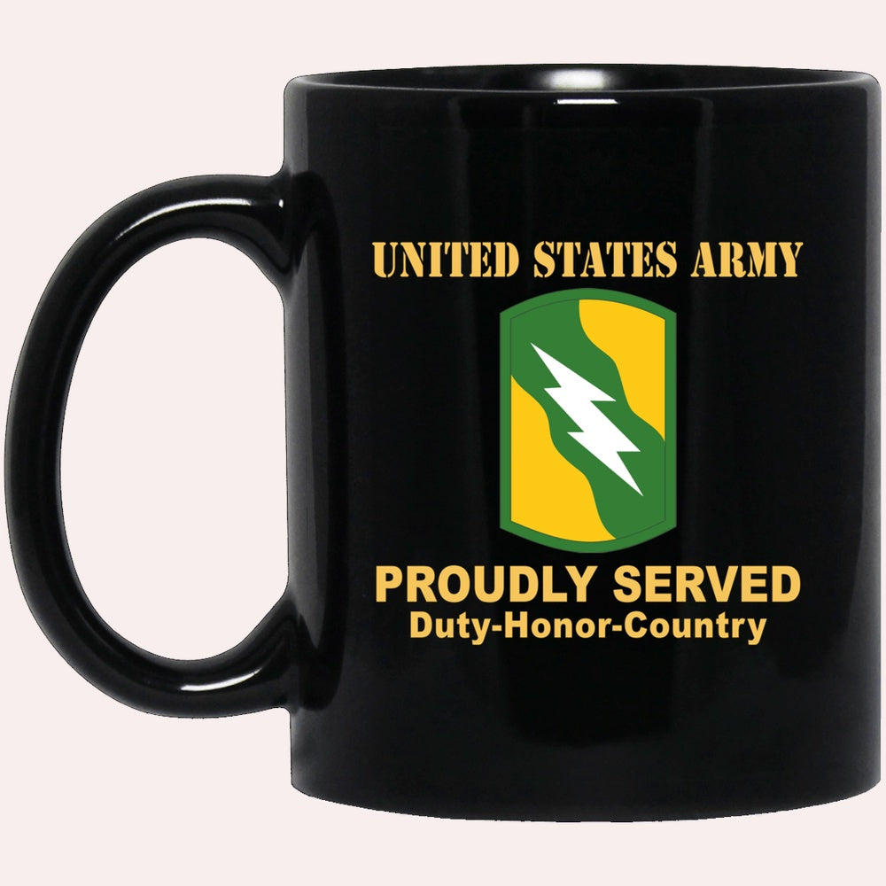 Us Army Mug, Veterans Mug, US Army 155TH ARMORED BRIGADE COMBAT TEAM Black Mug, Us Army Coffee Mug, Military Coffee Mugs