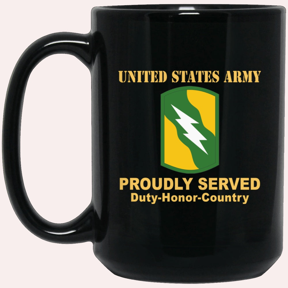 Us Army Mug, Veterans Mug, US Army 155TH ARMORED BRIGADE COMBAT TEAM Black Mug, Us Army Coffee Mug, Military Coffee Mugs