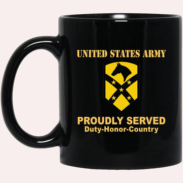 Us Army Mug, Veterans Mug, US Army 15TH SUSTAINMENT BRIGADE Black Mug, Us Army Coffee Mug, Military Coffee Mugs