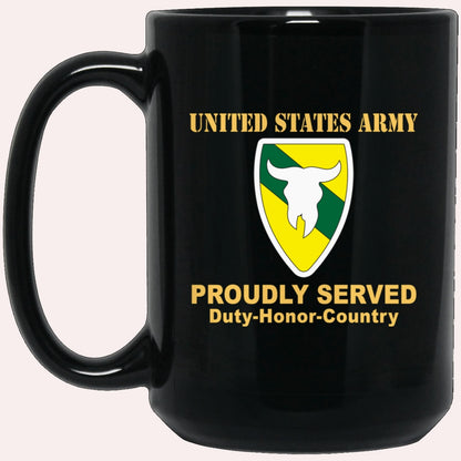 Us Army Mug, Veterans Mug, US Army 163 ARMORED BRIGADE Black Mug, Us Army Coffee Mug, Military Coffee Mugs