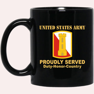 Us Army Mug, Veterans Mug, US Army 168TH ENGINEER BRIGADE Black Mug, Us Army Coffee Mug, Military Coffee Mugs