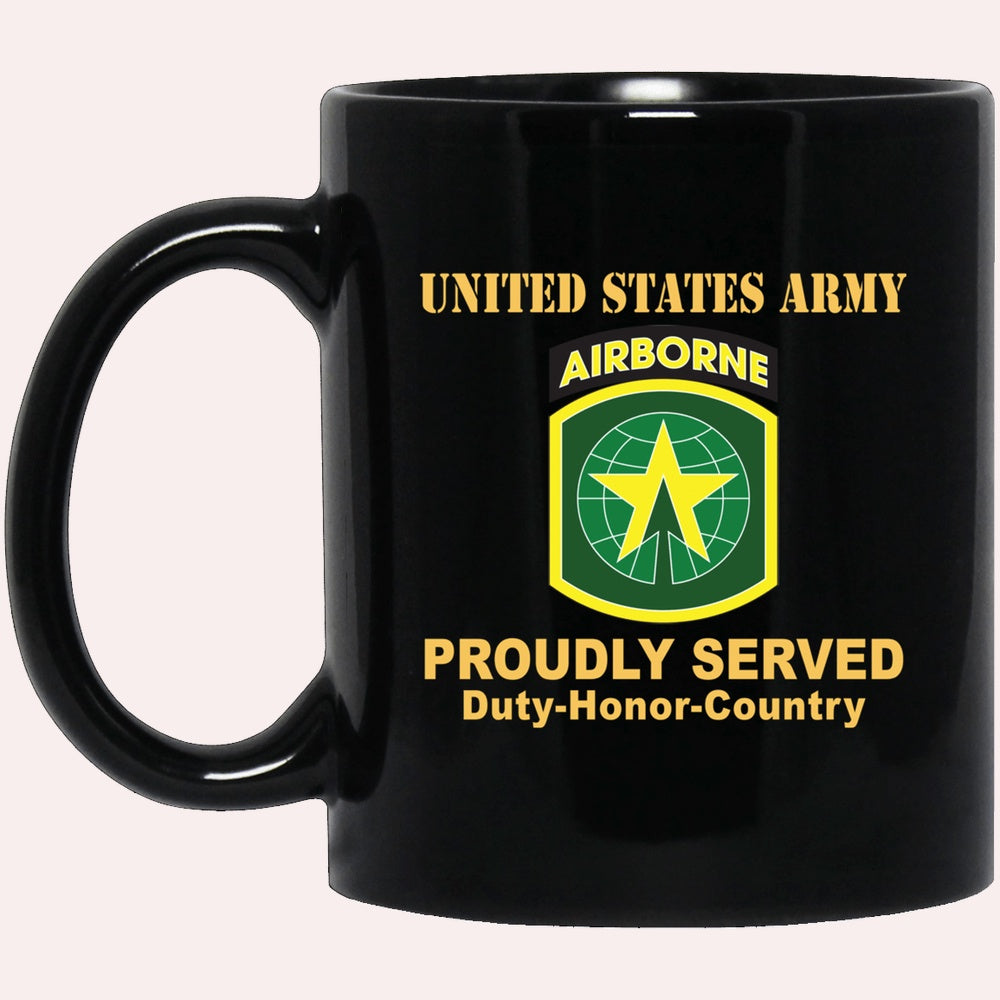 Us Army Mug, Veterans Mug, US Army 16TH MILITARY POLICE BRIGADE Black Mug, Us Army Coffee Mug, Military Coffee Mugs