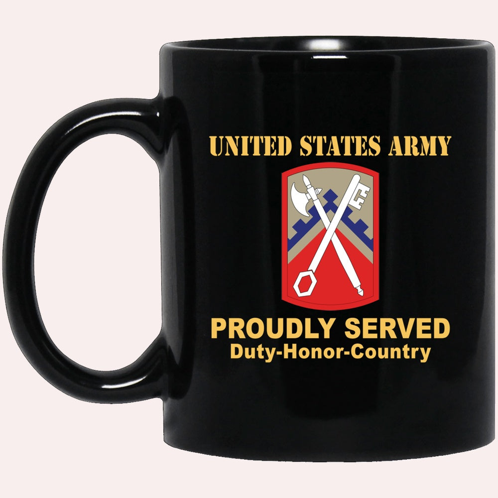 Us Army Mug, Veterans Mug, US Army 16TH SUSTAINMENT BRIGADE Black Mug, Us Army Coffee Mug, Military Coffee Mugs