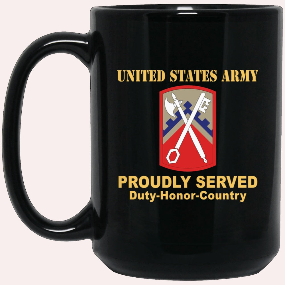 Us Army Mug, Veterans Mug, US Army 16TH SUSTAINMENT BRIGADE Black Mug, Us Army Coffee Mug, Military Coffee Mugs