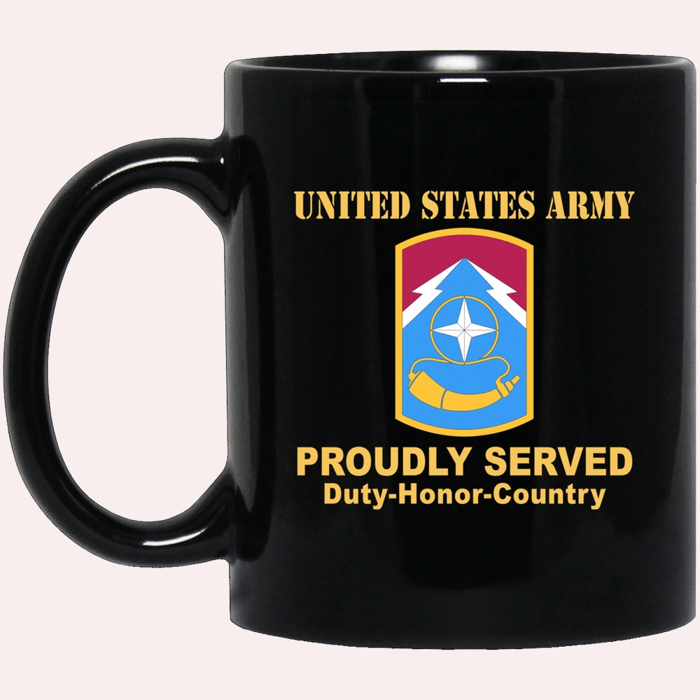 Us Army Mug, Veterans Mug, US Army 174TH INFANTRY BRIGADE Black Mug, Us Army Coffee Mug, Military Coffee Mugs