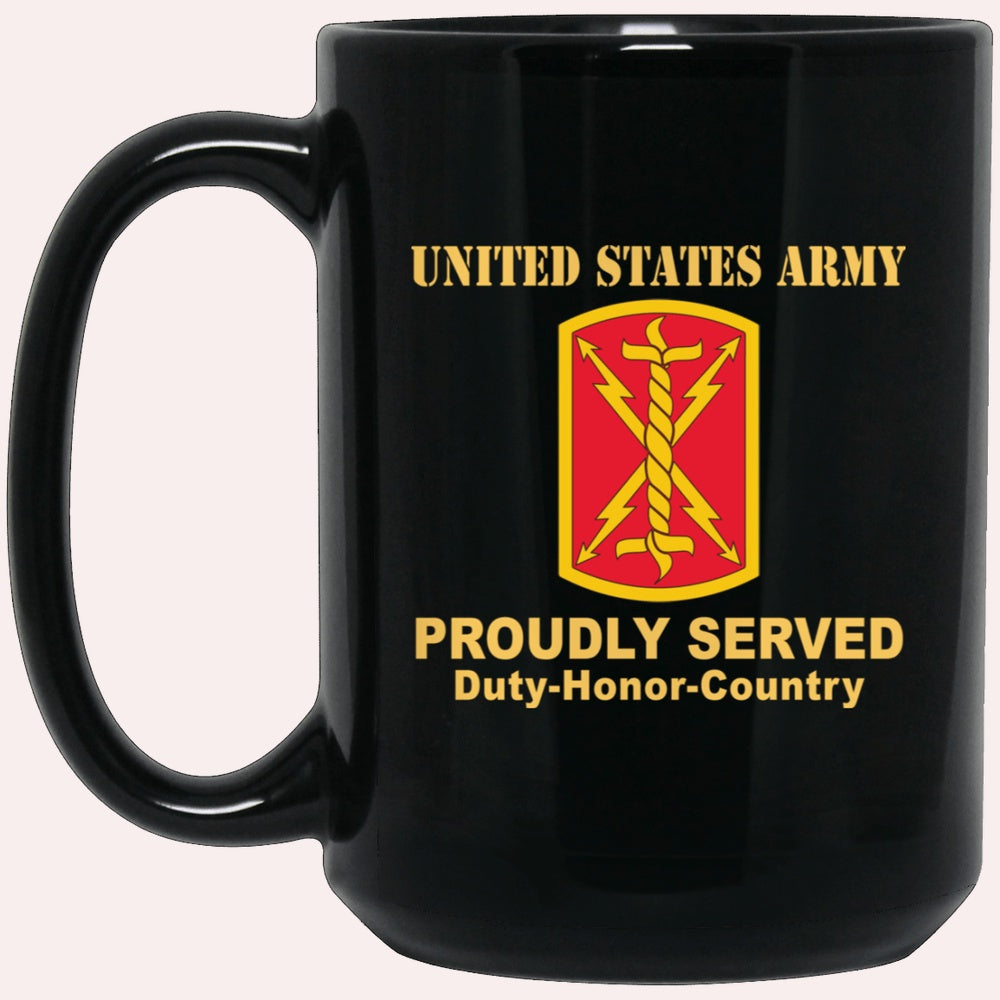Us Army Mug, Veterans Mug, US Army 17TH FIRST ARTILLERY BRIGADE Black Mug, Us Army Coffee Mug, Military Coffee Mugs